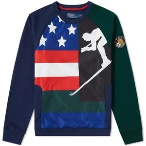 POLO RALPH LAUREN CREW SWEATER *BRAND NEW*